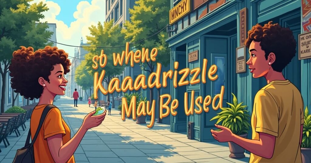 Common Places Where kaaaaaaadrizzle May Be Used