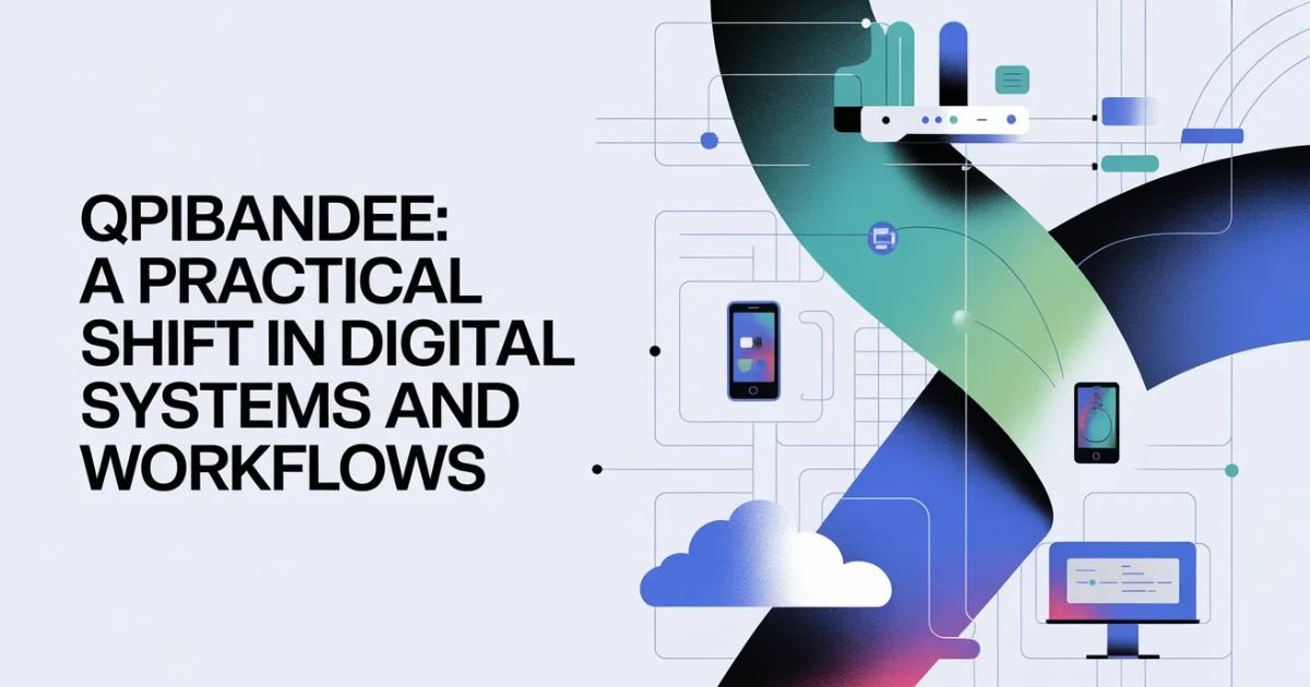 Qpibandee: A Practical Shift in Digital Systems and Workflows