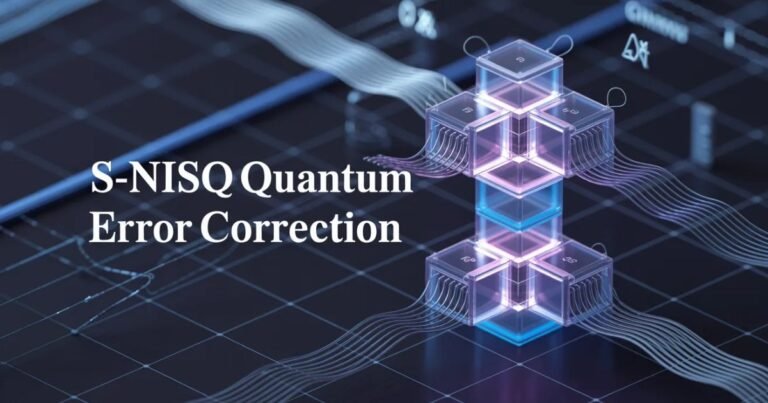 S-NISQ Quantum Error Correction: The Structured Bridge to Reliable Quantum Computing