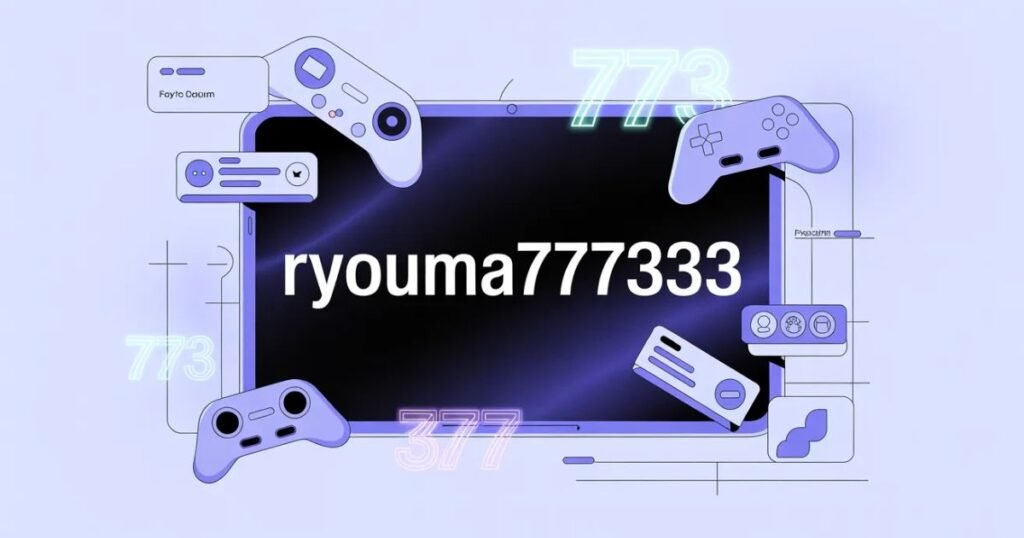 Why People Use Usernames Like ryouma777333
